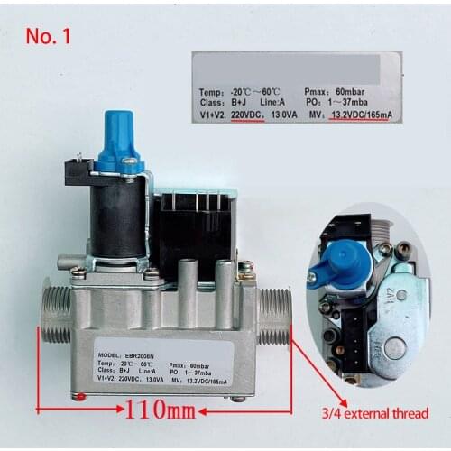 DC220V AC220V proportional gas valve For gas wall-hung boiler accessories proportional propane gas valve