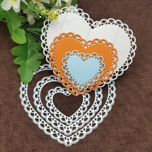 3D Love suit metal cutting dies cut die mold Christmas flower leaves Scrapbook paper craft knife mould blade punch stencils dies