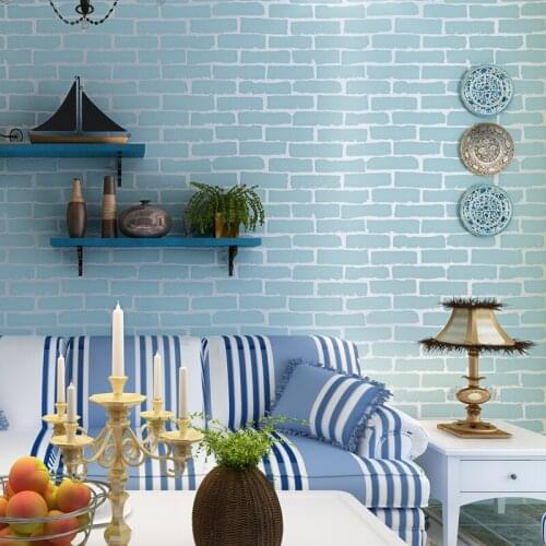 Beibehang red brick rustic design brick papel de parede 3d wallpaper for walls 3 d embossed textured decor vinyl wall paper roll