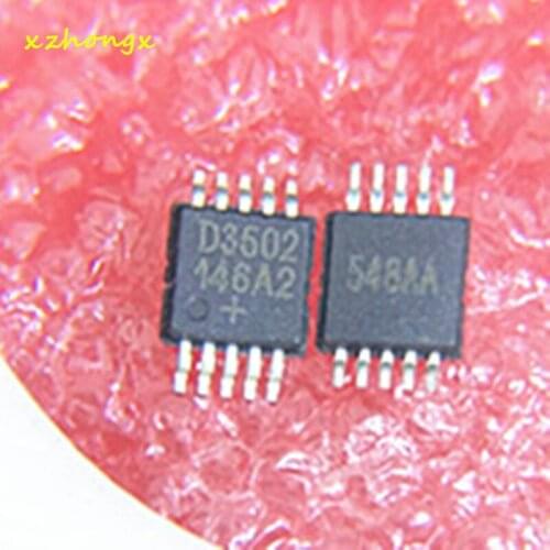 5PCS DS3502U + T DS3502U + DS3502U DS3502 D3502 MSOP10