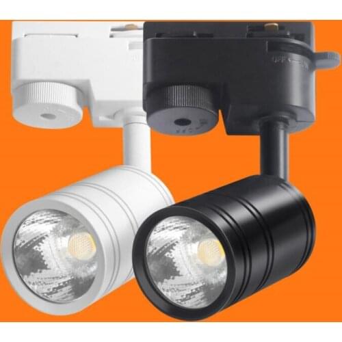 6pcs/lot 10W dimmable COB LED Track Light Spot Wall Lamp Spotlight Tracking LED AC110V/240V Noverty light