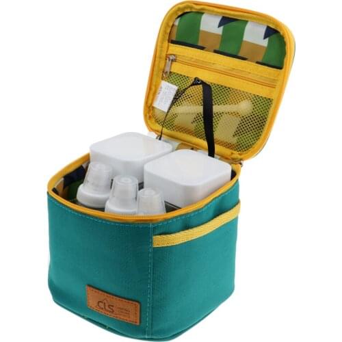 6pcs Portable Seasoning Box Spice Jar Kitchen Condiment Container for Outdoor BBQ Camping Picnic Home Use