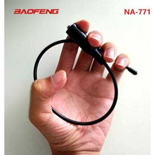 Baofeng NA-771 Gain Antenna NA 771 Walkie Talkie Antenna SMA-F 39cm UHF VHF Signal Amplifier for UV-5R BF-888S UV-82