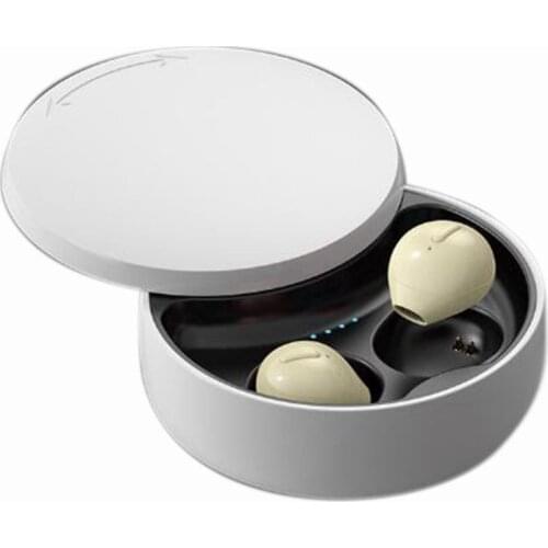 Mini X21S Bluetooth 5.0 Wireless Earbuds with Wireless Charging Case Invisible Mini Bluetooth Earphones