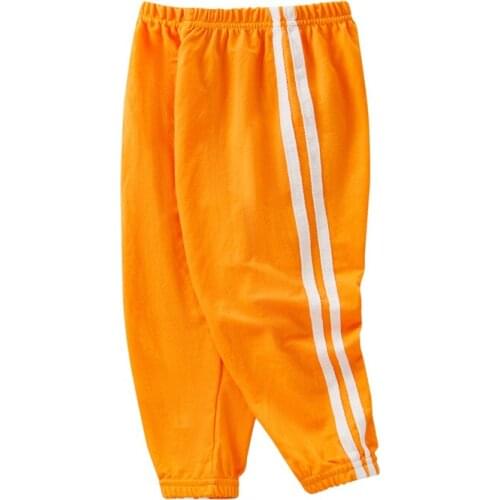 Children Pants Ice Silk Kids Trousers Anti-Mosquito Summer Clothing Boys Girls Candy Color Breathable Fashion Casual Long Pants