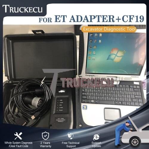Comm adapter 3 et Communication Adapter 317-7485 et 3 EST diagnostic tool+SIS +Flash+CF52 laptop ET3 diagnostic tool