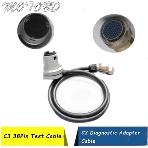 For Benz C3 38Pin Test Cable Diagnosis MB Star C3 Multiplexer Diagnostic Tool Cable Connector for C3 Diagnostic Adapter Cable