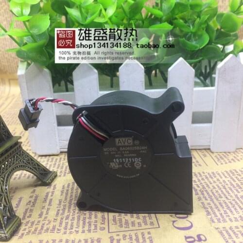 For AVC 6025 6cm 24V Turbine Centrifugal Double Ball Blower Dg915 Fan Ba06025b24h