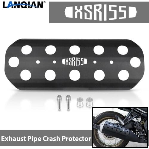 For Yamaha XSR155 XSR 155 2019 2020 Motorcycle Heat Shield Guard Anti-scalding Exhaust Pipe Crash Protector Cover Accessories