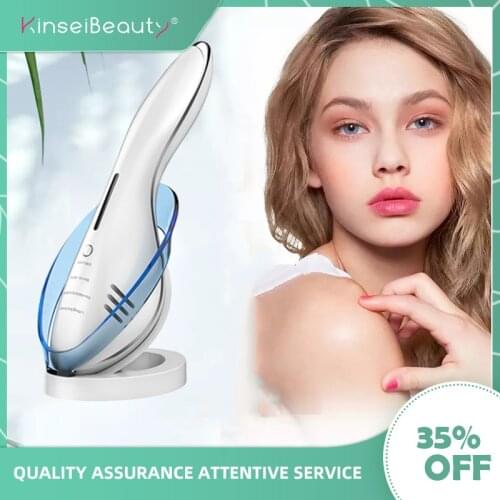 EMS LED Wrinkle Remover Facial Skin Lifting Rejuvenation Wrinkle Remover Beauty Massager MicroCurrent Tendering Device