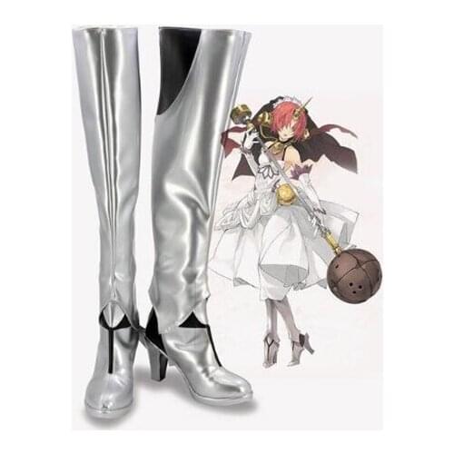 FGO Fate Grand Order Frankenstein Cosplay Boots Shoes Costume Accessories Halloween Party Boots for Adult Women High Heel Shoes