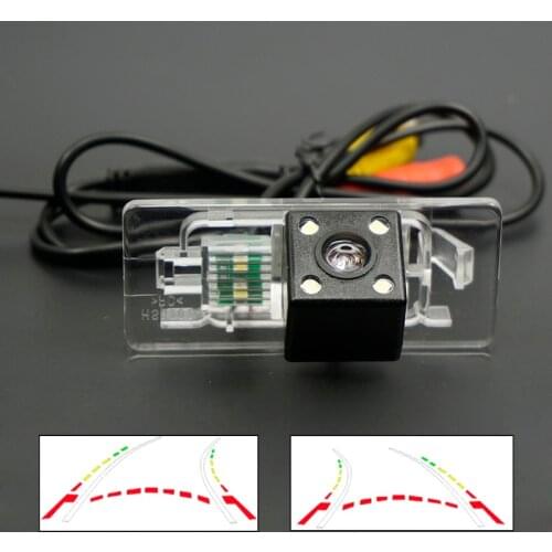CCD Car rear view Camera for AUDI A4L A6L Q5 Q3 A1 A3 A7 RS5 reverse backup Dynamic Tracks camera
