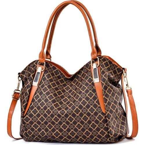 2020 New Luxury Handbags Women Shoulder Bag Casual Large Tote Bags Soft Leather Ladies' Crossbody Messenger Bag