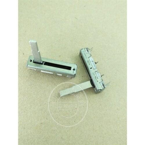 Original new 100% 35MM dual potentiometer B50K handle long 25CMM 6pin (SWITCH)