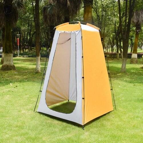 Outdoor Shower Bathing Tent Changing Room Tent Waterproof Sun-Shading Instant Shelter Camp Toilet Dressing Room Quickly Open
