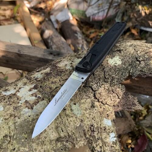 440 Steel Folding Knife nylon fiberHandle Tactical Camping Survival Pocket carry knives Multi-functional Utility Knifes