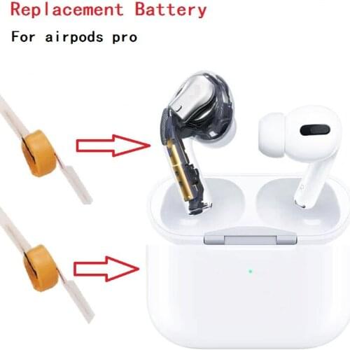 Earphones Replacement battery For Apple Airpods Pro headphone airpods pro replacement battery 1154-60mAh