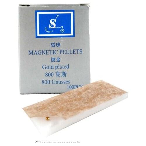 1000pcs Good Effect 800Gausses Ear Magnetic Therapy Patch Earcare Seeds Sticker Auricular Ear Auriculotherapy Plaster