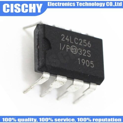 5pcs 24LC16B-I/P 24LC32-I/P 24LC64-I/P 24LC128-I/P 24LC512-I/P DIP-8 24LC256 24LC32 24LC512 24LC64 24C512