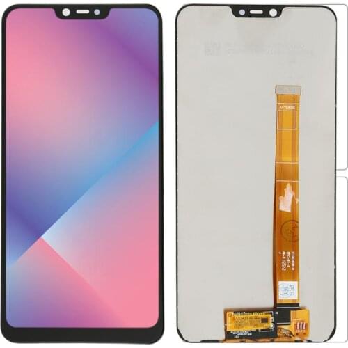 Black 6.5 inch For Oppo A5 LCD Display Touch Screen Digitizer Assembly Mobile Phone LCD Screens Mobile Phone Parts