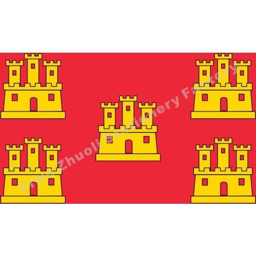 France Poitou Charentes Flag 150X90cm (3x5FT) 120g 100D Polyester Double Stitched High Quality Banner Free Shipping