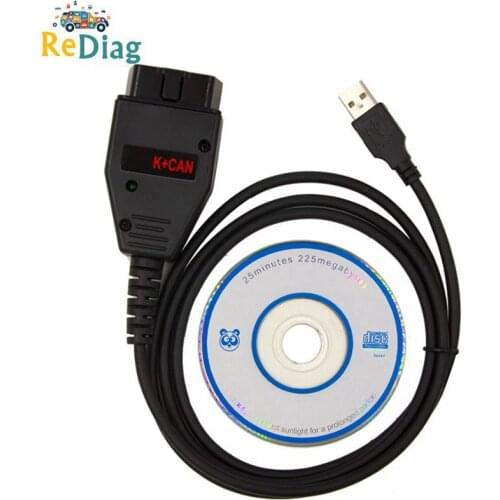 Hot Sale For VAG K+CAN Commander 1.4 with FTDI FT232RQ PIC18F258 Chip OBD2 Diagnostic Interface Cable for VW/AUDI/SKODA/SEAT