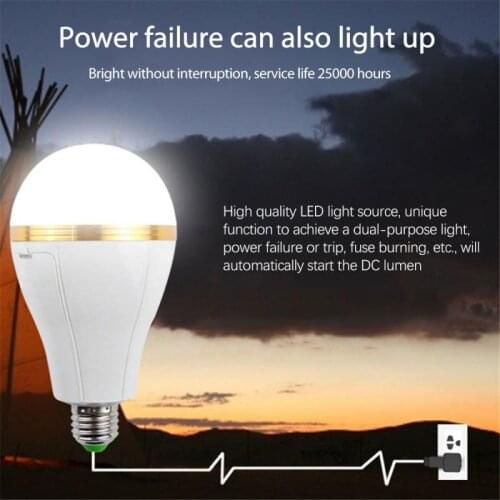 Camping Lantern E27 30WLED Portable Light Dual Battery Emergency Bulb Led Rechargeable Flashlight For Outdoor Tent BBQ Hiking