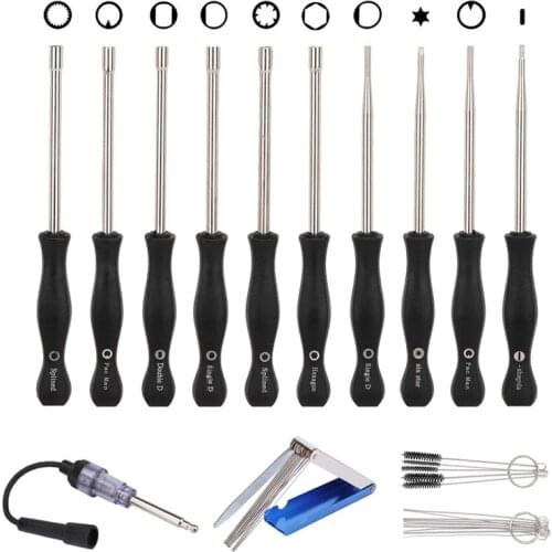 Carburetor Adjustment Tool Screwdriver Kit Cleaner Engine Ignition Tester for Common 2 Cycle Carburator Engine String /Trimmer/W