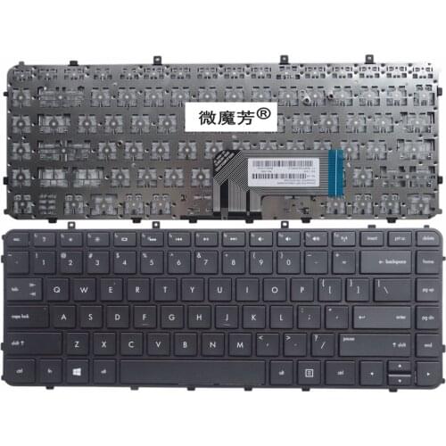 US Black New English Replace laptop keyboard FOR HP FOR envy4 1237 1228 FOR envy6 1015 1214TX 1214