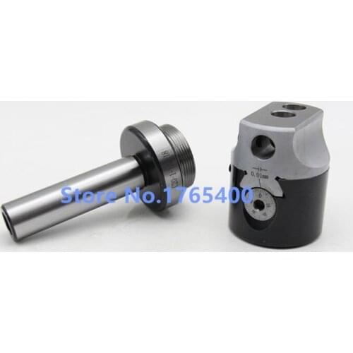 New C20-1/2-18UNF Arbor & F1 -12 50mm boring head & 6pcs shank 12mm boring bars & 10pcs carbide inserts