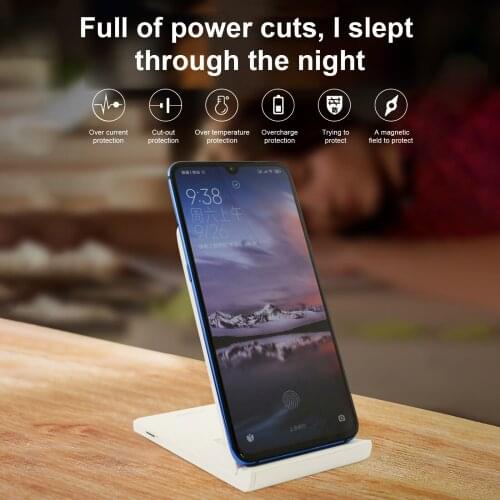 New Foldable USB-C 15W Qi Wireless Charger Stand For iPhone X XS MAX XR 11 Pro 8 Samsung S20 S10 S9 Fast Charging Phone Charger