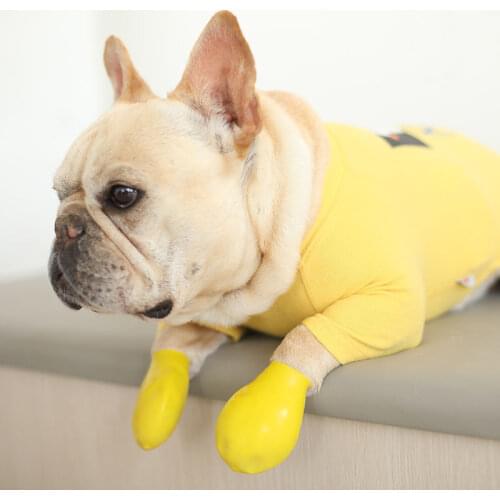 Pet Dog Rainy Day Shoes, Pet Waterproof Rain Boots, Rainy Day Out Non-slip Small Dog Summer Pet Shoes Dog Shoes for Small Dogs