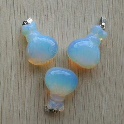 Wholesale 3pcs/lot 2016 new Fashion high quality opal stone purse shape charms Pendants for DIY jewelry making free shipping