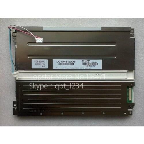 Original A+ Grade 10.4 Inch TFT LCD Panel LQ104S1DG61 Screen