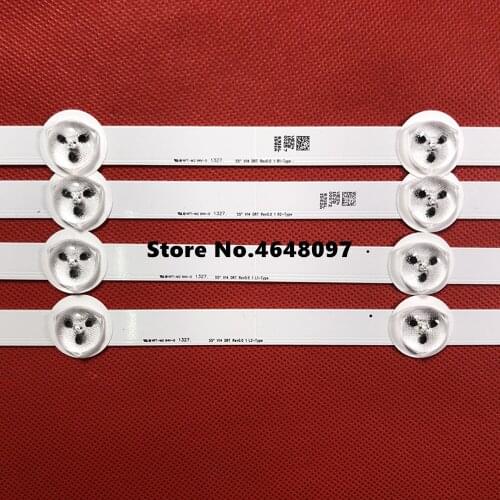 4pcs Full LED backlight strips Array for LG 55 Inch TV55LB7200 LC550DUH-PGF1 55"V14 Slim DRT Rev0.0 R1 L1 6916L 1629A 1630A