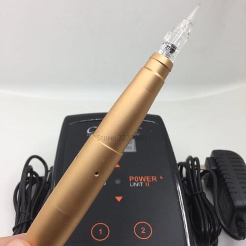 Tattoo Gun Professional Eyebrow Machine Pen Microblading Cartridge Needles digital Rotary Swiss Motor Kit Lip Micropigmentacion