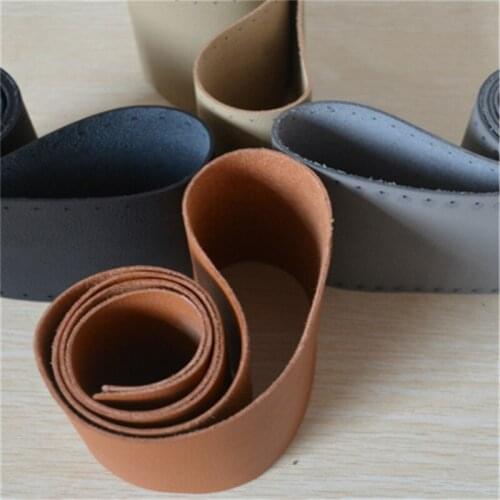 DIY Steering Wheel Covers Car Interior Accessories Cowhide Hand Sewn Steering Wheel Cover Set