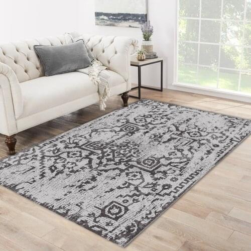 Grey carpet grey shapes ethnic patterned carpet modern carpet living room bedroom carpet free shipping soft