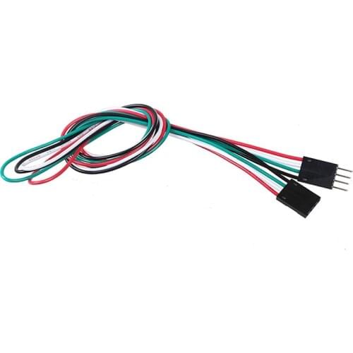 10PCS DuPont 4-Pin Male to Female Extension Wire Cable for Arduino 50cm