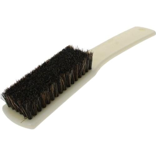 Utoolmart 1/2/3pcs Black 6-row Hard Brush Pig Hair Bristle 265mm Length Big Model Handmade Brush Plastic Handle For Cleaning