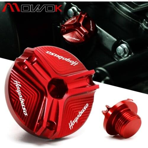 M20*1.5 Motorcycle High qualit CNC Engine Oil Filler plug For SUZUKI HAYABUSA GSX1300R 1999-2017 2018