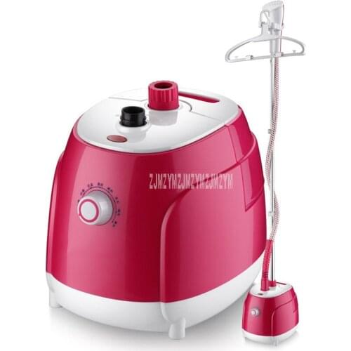 1.8L Vertical Steam Hanging Ironing Machine Single Pole Household Garment Steamer Handheld Cloth Electric Ironing Machine AGS288