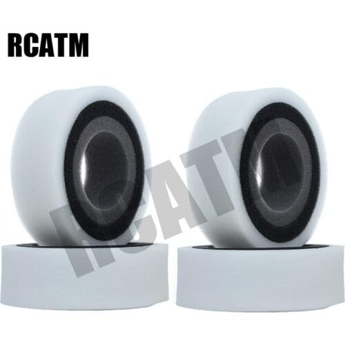 4pcs 1.9inch Tire 3 Segments Sponge Liner For 1/10 RC Crawler Car Traxxas TRX4 Defender TRX6 G63 AXIAL SCX10 90046 103007 D90