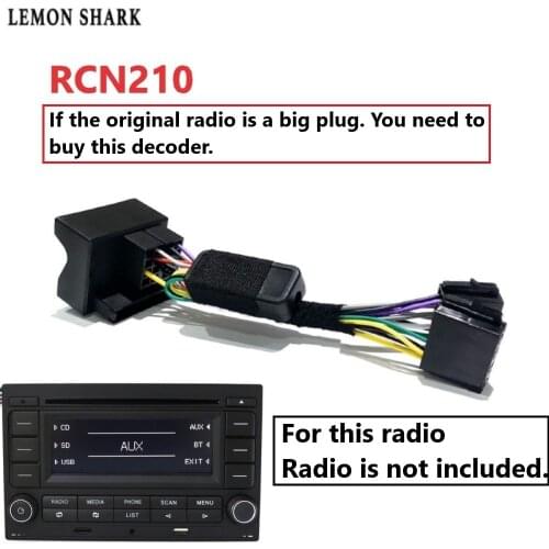 LEMON SHARK RCN210 Car Radio Multifunction Steering Wheel Button Control Canbus gateway Simulator Adapter