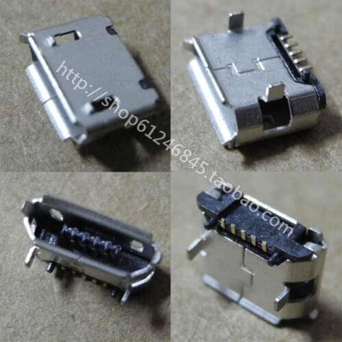 Free shipping for Mobile Phone Tablet Miniature Micro USB interface to charge 5-pin data interface plug the end U009