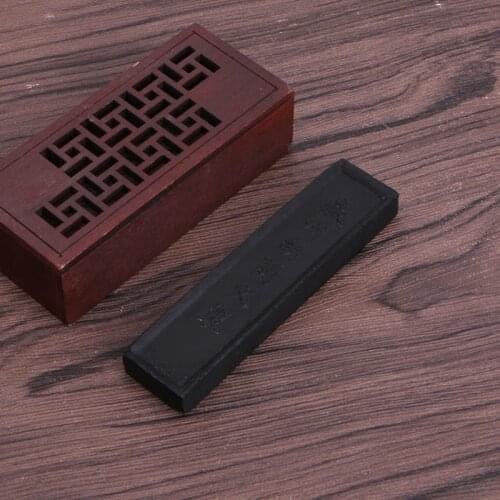 Drawing Writing Ink Stick Block Black For Chinese Japanese Calligraphy Chinese Practice for Ink Grinding and Ink Brushing and Wr