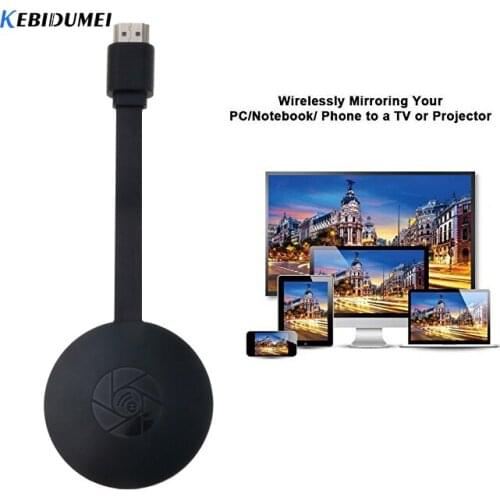 Kebidumei G2 TV Stick WiFi Display Receiver Dongle for Crome Cast HDMI-compatible for Miracast 2 Mini PC VS M2 Plus