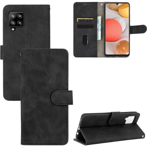 For Samsung Galaxy A42 5G Case Luxury Flip Skin texture PU Leather Card Slots Wallet Stand Case For Samsung A42 A 42 Phone Bags