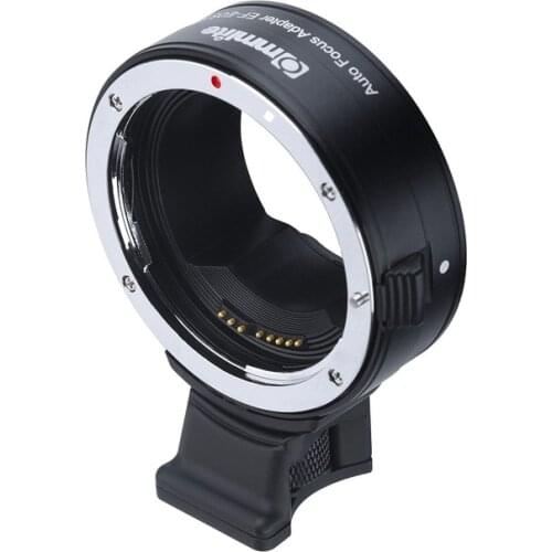 Commlite Electronic AF Lens Mount Adapter for Canon EF-EOS R from EF/EF-S Lens to EOS R RF-Mount Full-frame Camera Auto Focus