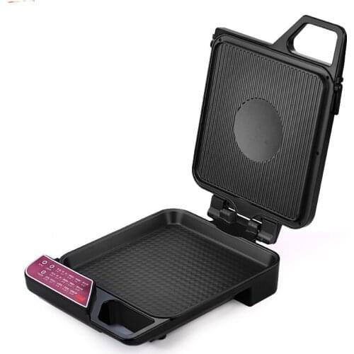 Multi-function Electric Cake Machine Ultra-thin Square Grilling Machine Automatic Non-stick Double-sided Heating Pizza Machine